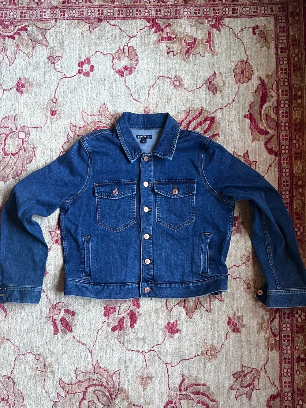 J.Crew Cotton Denim Jacket with Pockets